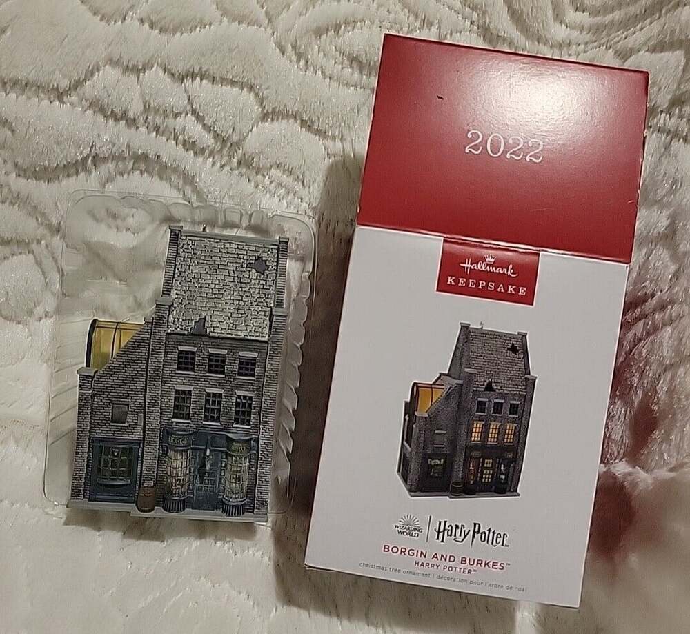 2022 HALLMARK - Borgin and Burkes Harry Potter Ornament New christmas gift